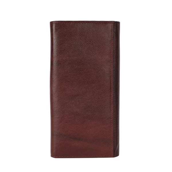 Back View (1) (1) Leather Ladies Hand Clutch Wallet