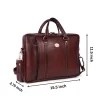 Executive Leather Laptop Bag