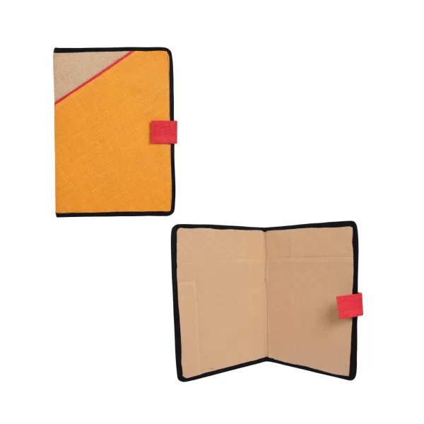 Jute Executive A4 Document Folder-Set of 2