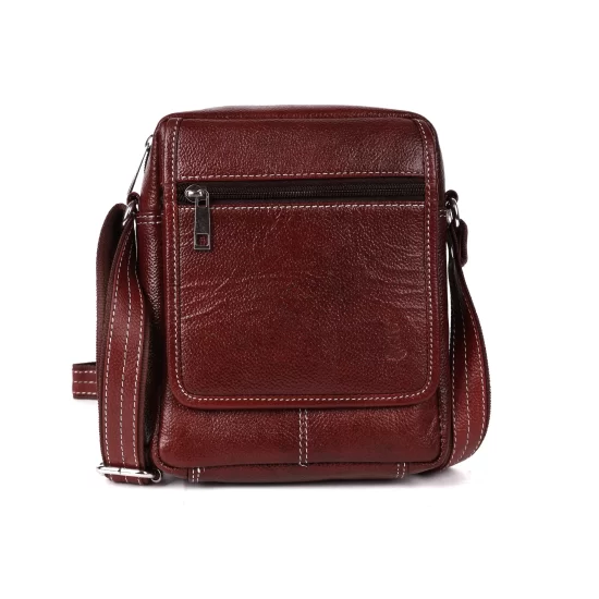 Leather Crossbody Sling Bag